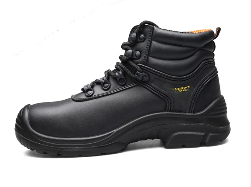European Standard Genuine Leather Waterproof Anti-Smashing And Anti-Piercing Safety Shoes