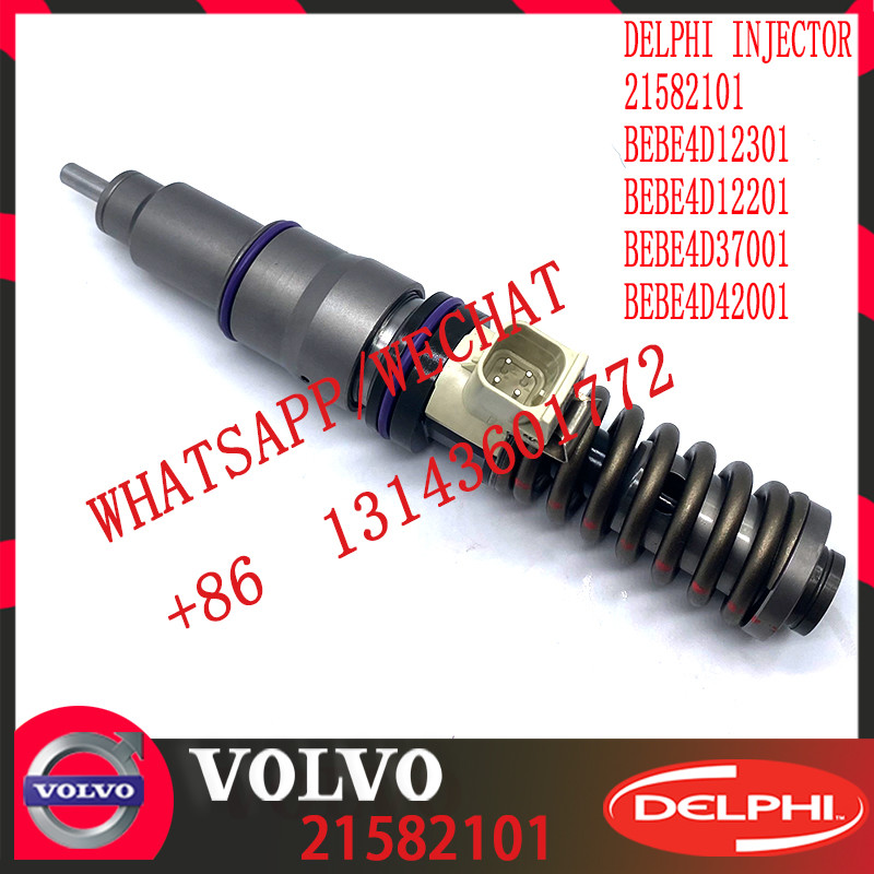 Diesel Engine Fuel injector 21582101 BEBE4D12301 BEBE4D12201 BEBE4D37001 E3.18 for V-O-L-V (RENAULT) MD11 3530 & 35