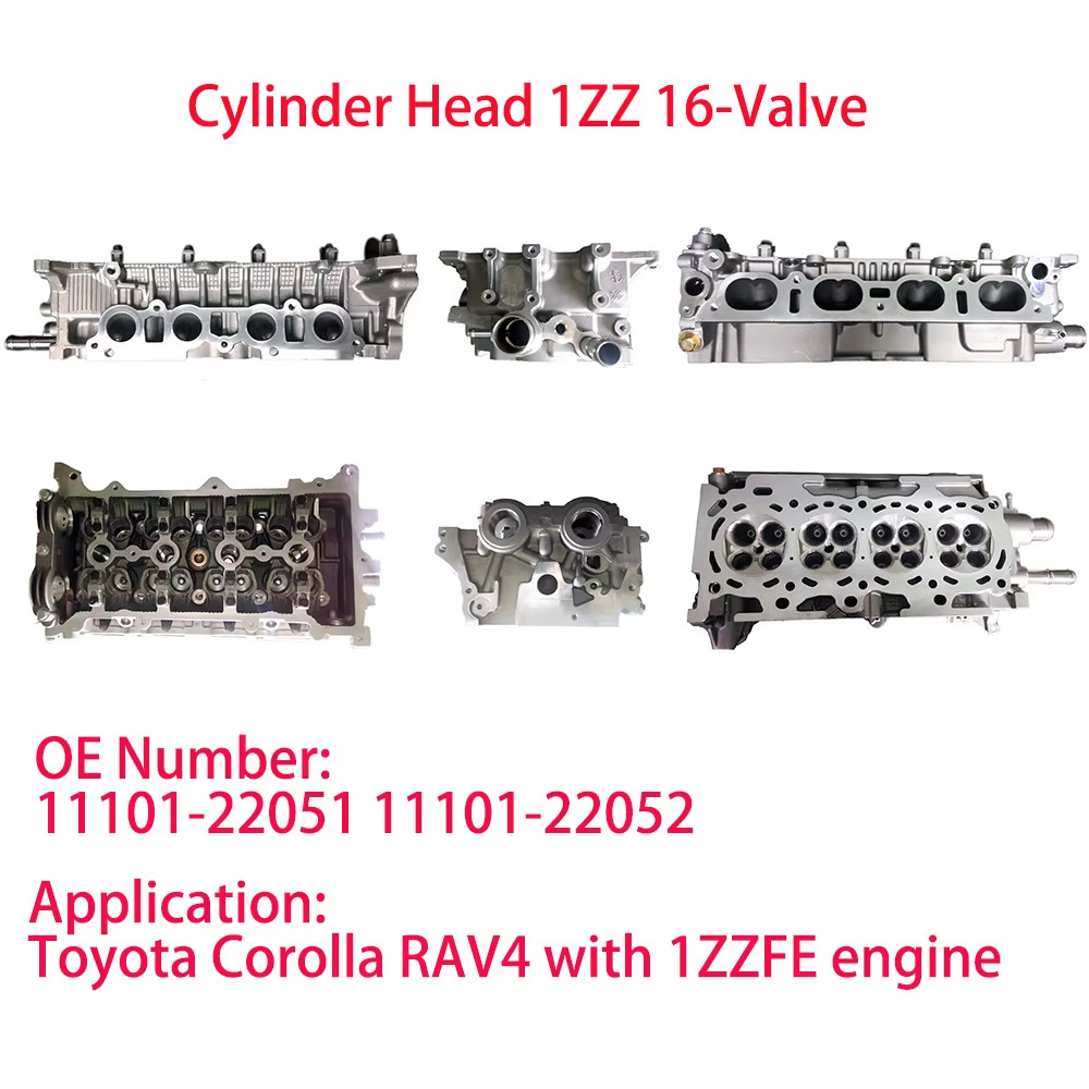 Toyota 1NZ 2NZ 1ZZ 2ZZ Cylinder Heads For Corolla Vios Yaris Matrix Voltz RAV4 Toyota Corolla Diesel 2c & 2CT Cylinder Head
