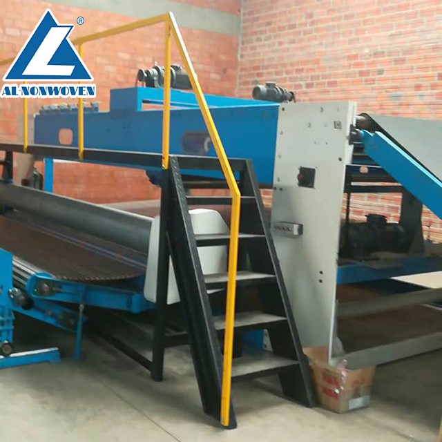 Polyester Fiber Cross Lapper Nonwoven PET Needle Punching Pruduction Line