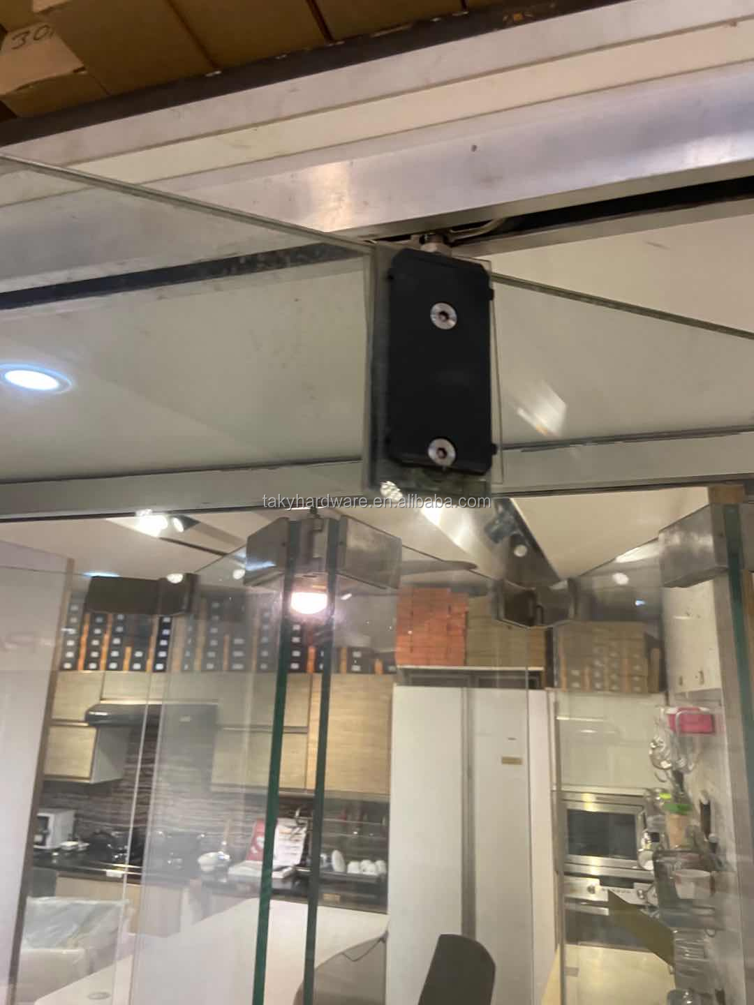 Design Folding Glass Barn Door Stainless Sliding System for Normal Finish Satin/Polish