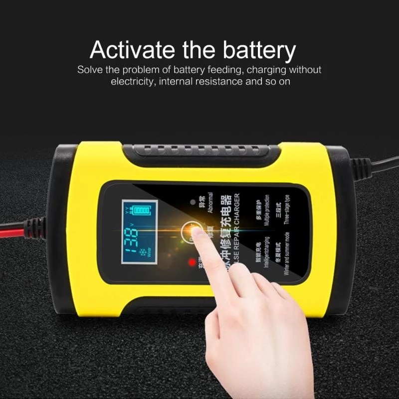 Aluminum Fireproof Mobile 12 Volt Lifepo4 Battery Charger