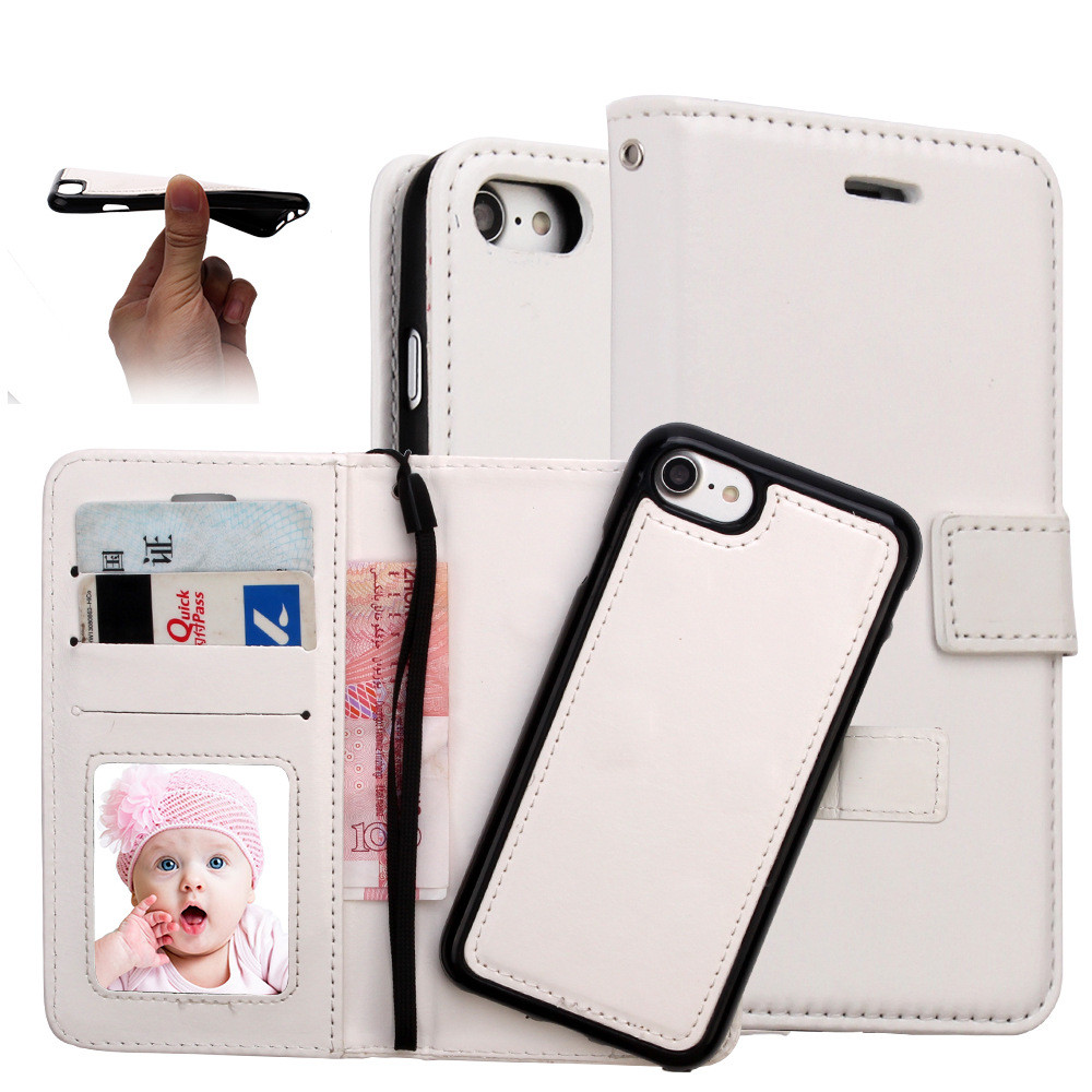 iPhone XR Case,2 In 1 Magnetic Wallet Case Detachable Cover For iPhone 6/7/8/X/XS/XR/XS MAX,Samsung Galaxy S8,S9