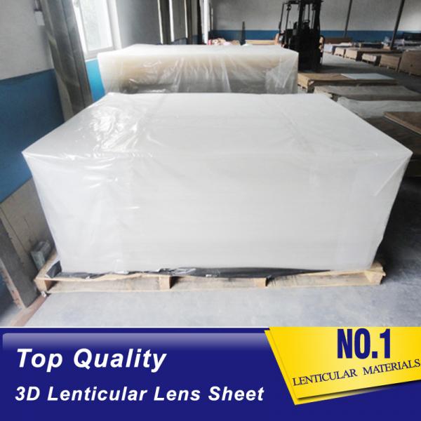 OK3D 51x71cm,0.58mm 100LPI 3D lens Sheet film materials for UV offset print with strong 3D lenticular printing effect