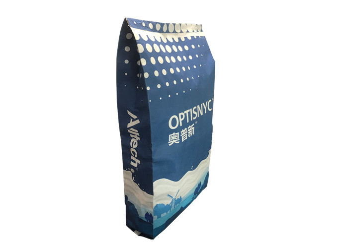 Pasted Multiwall Paper Bags Food Grade Cellulose Waterproof 20kg 25kg