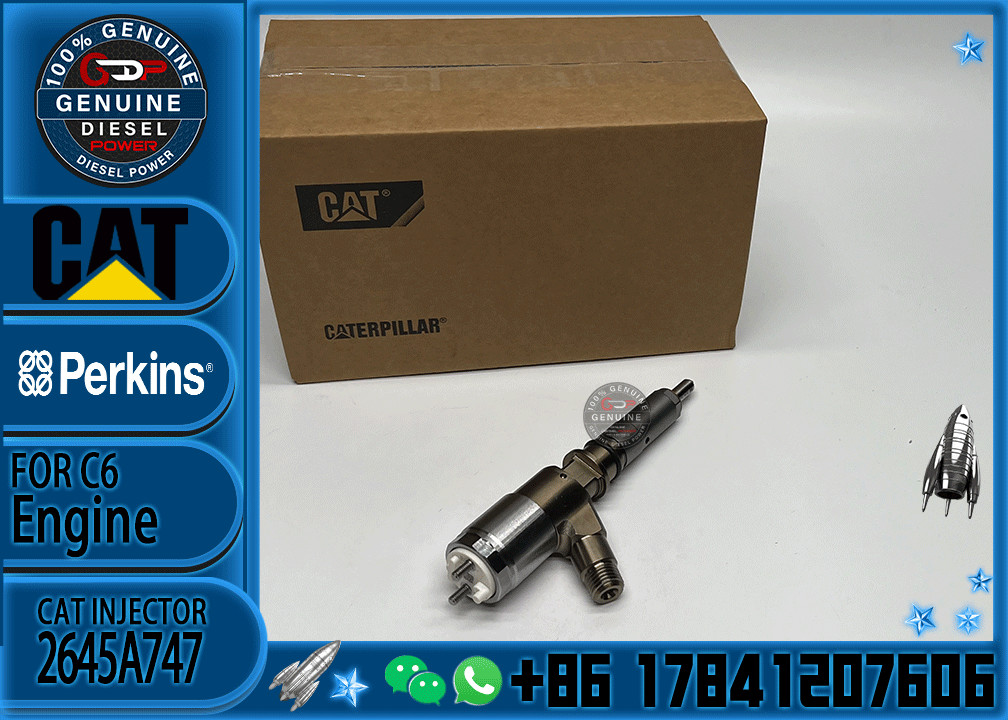 Cat engine parts 320d injector 3200680 320-0680 2645A747 for caterpillar c6.6 injectors