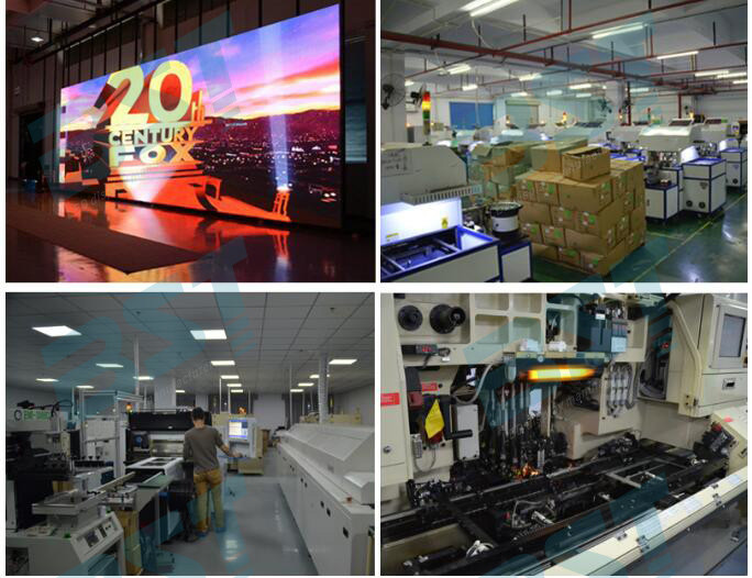 P8 SMD3535 Iron/Aluminum Outdoor advertising LED Display screen with 64dots X 48dots