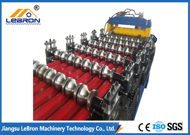 5.5kW Glazed Tile Making Machine Low Noise PLC And Converter Controlling System