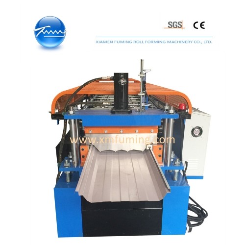 Custom Lock Seam Roof Panel Roll Forming Machine Powerful Electrical