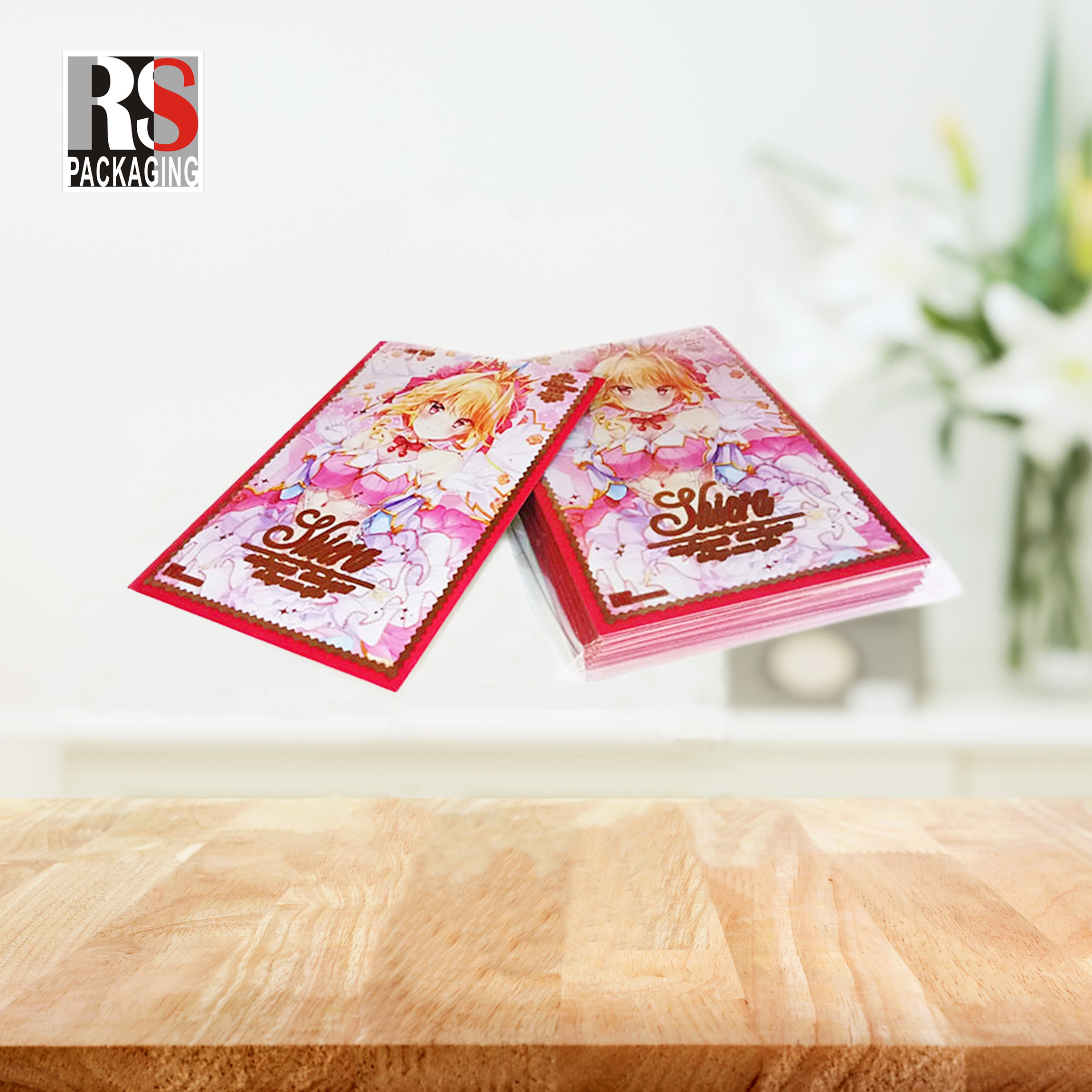 Clear Poly Plastic Trading Card Sleeves Custom For Ultimate Card Protection