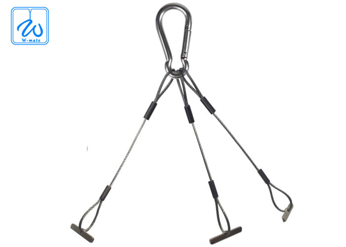 Flower Pot Toggle Hanger Wire Rope Stainless Steel Wire Cable Gripper End Fittings For Hanging Plant Basket