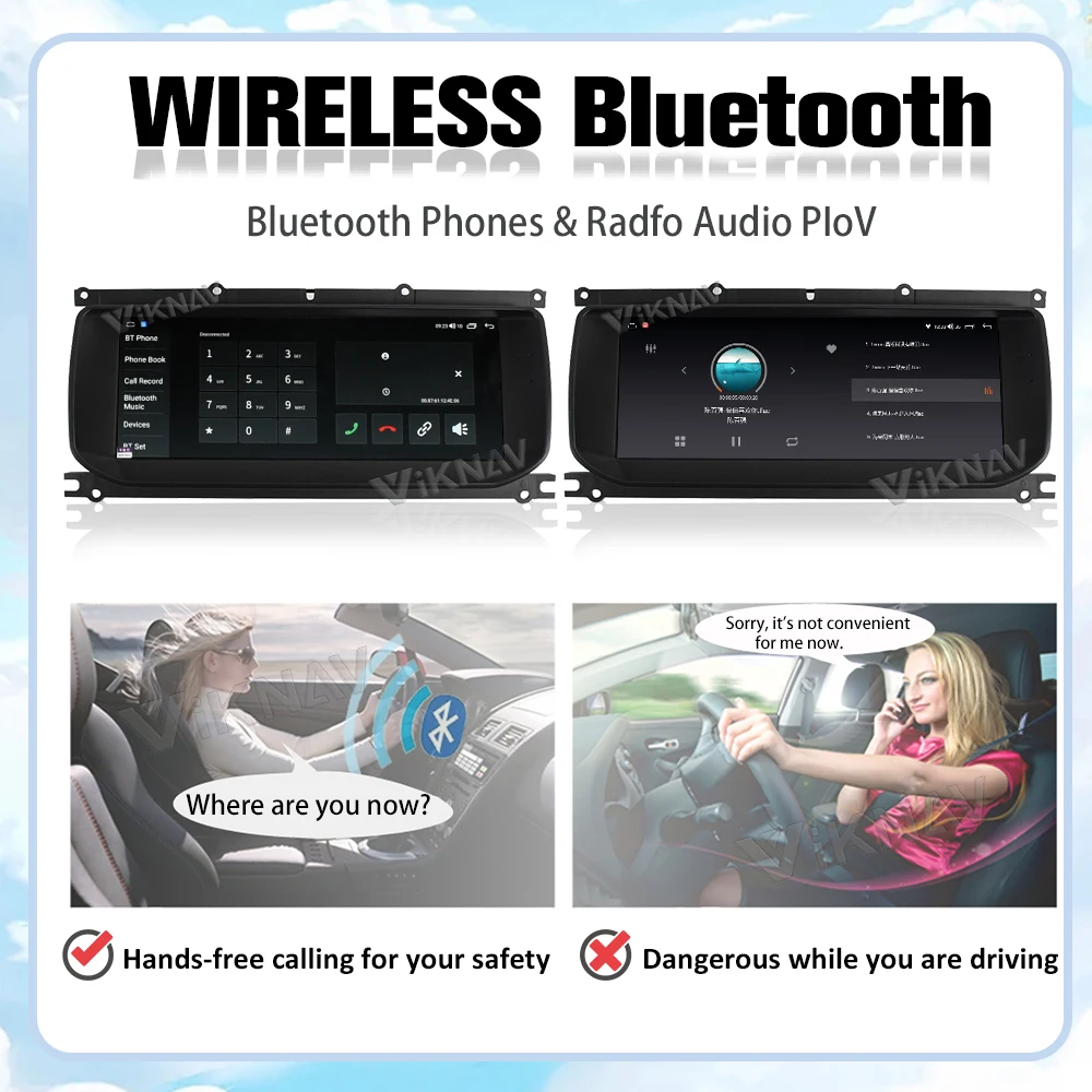 10.25 Inch Android Car Stereo Radio For Land Rover Evoque L551 L538 2012-2018 GPS Navigation Touch Screen DVD Player