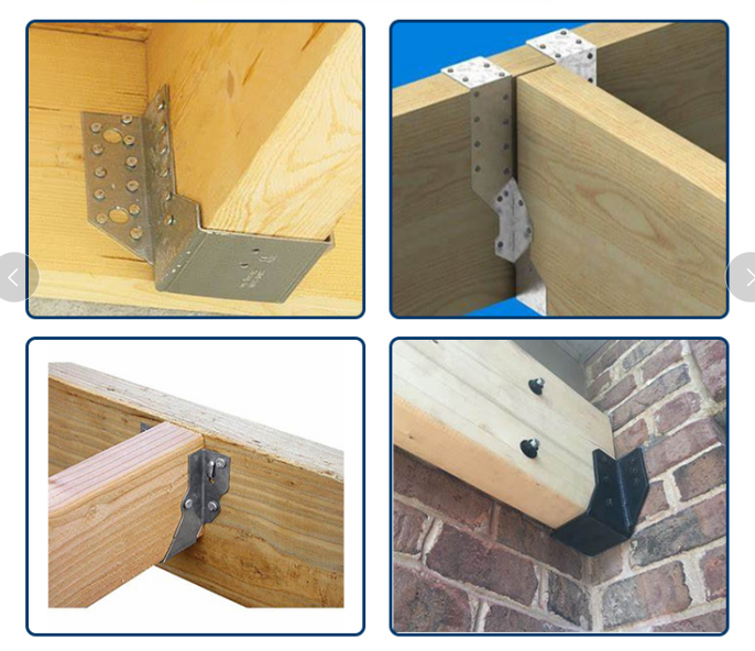 Galvanized Metal Bracket Timber Connector Building Construction Joist Hangers