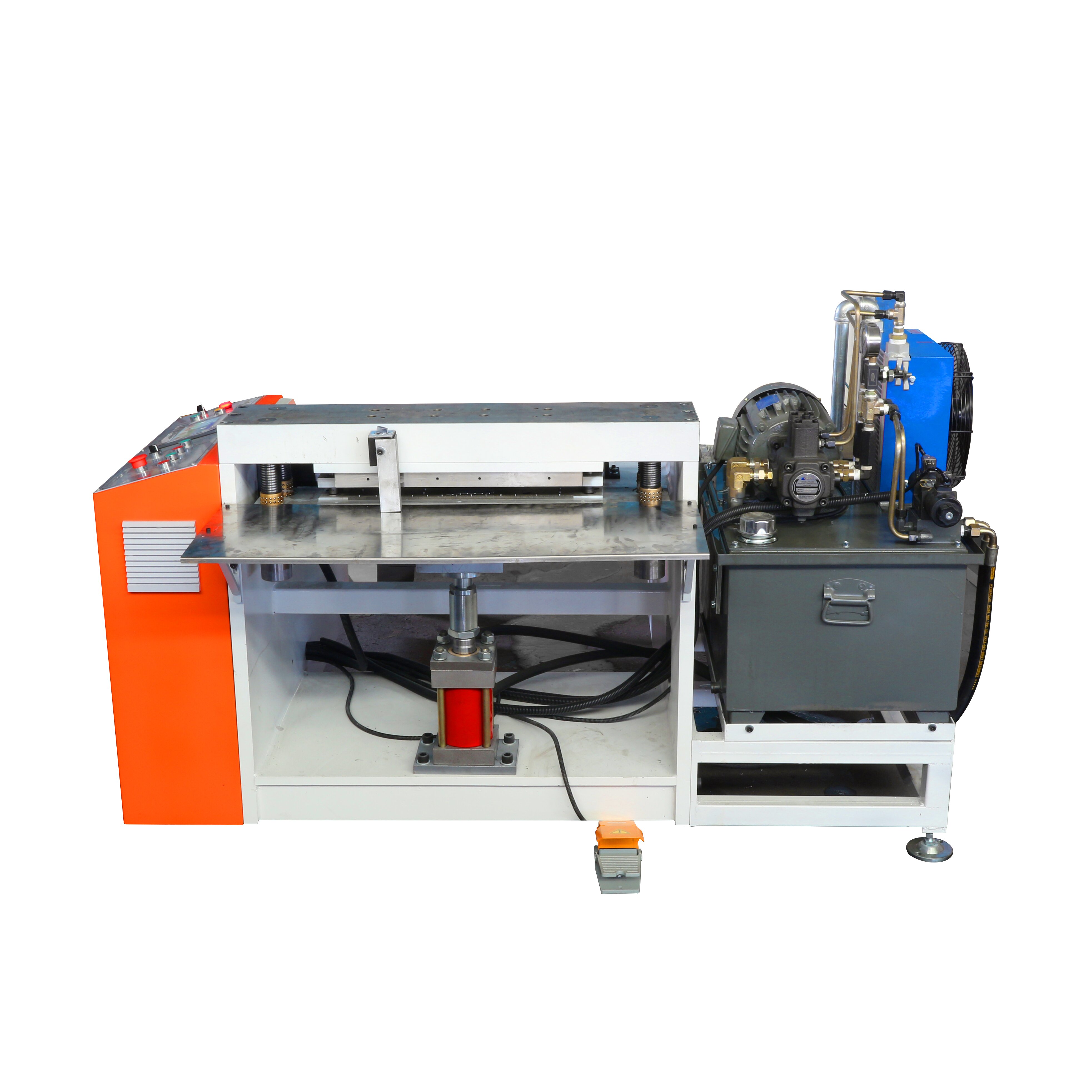 Semi Automatic Saw Blade Press Machine for Restaurant in Aluminum Foil Roll Color Box