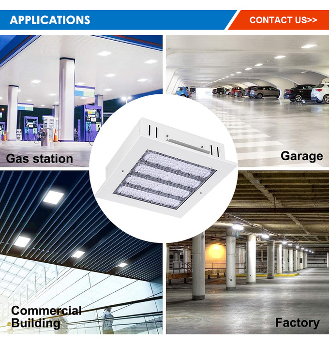 Indoor 200W Industrial High Bay Lighting Floodlight OEM