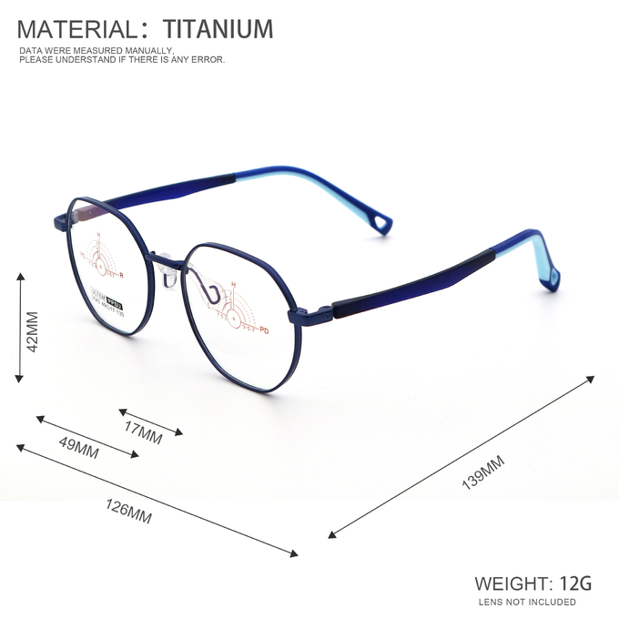 15.7G High Performanc Metal And PPSU Kids Eyeglasses LF 2543