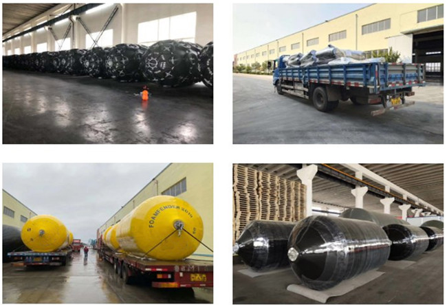 High Uv Resistance Floating Foam Fender For Marine Boat Vessels