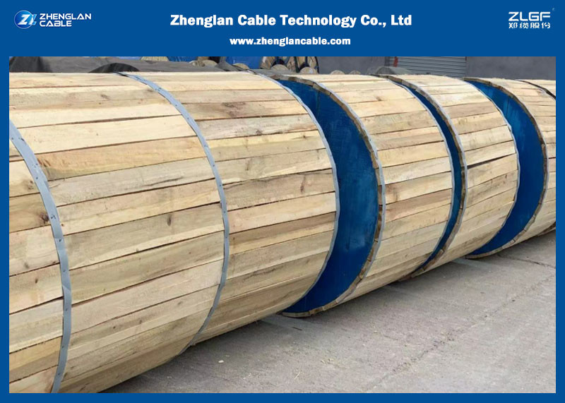 BS215 ACSR Panther conductor (261.50sq.mm ）Aluminum Conductor Steel Reinforced Bare Conductor Cable