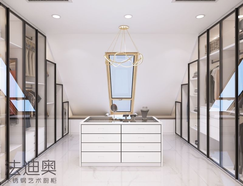 OEM Sophisticated Custom Made Walk In Closet Modern Bedroom Closet