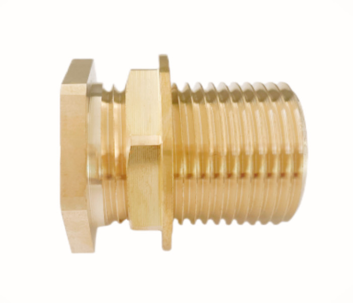 1/2" Female NPT 3/4" Male GHT Solid Brass Water Tank Connector OEM Services