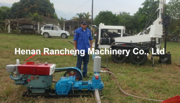 100mm Piston Stroke Drilling Mud Pump 15KW Power 80 / 65mm Cylinder Diameter