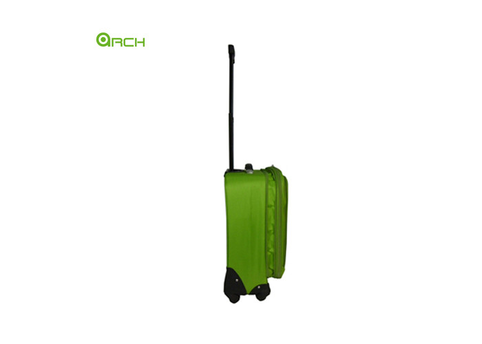 600D Polyester Soft Sided Luggage with One Front Pocket and Internal Trolley System