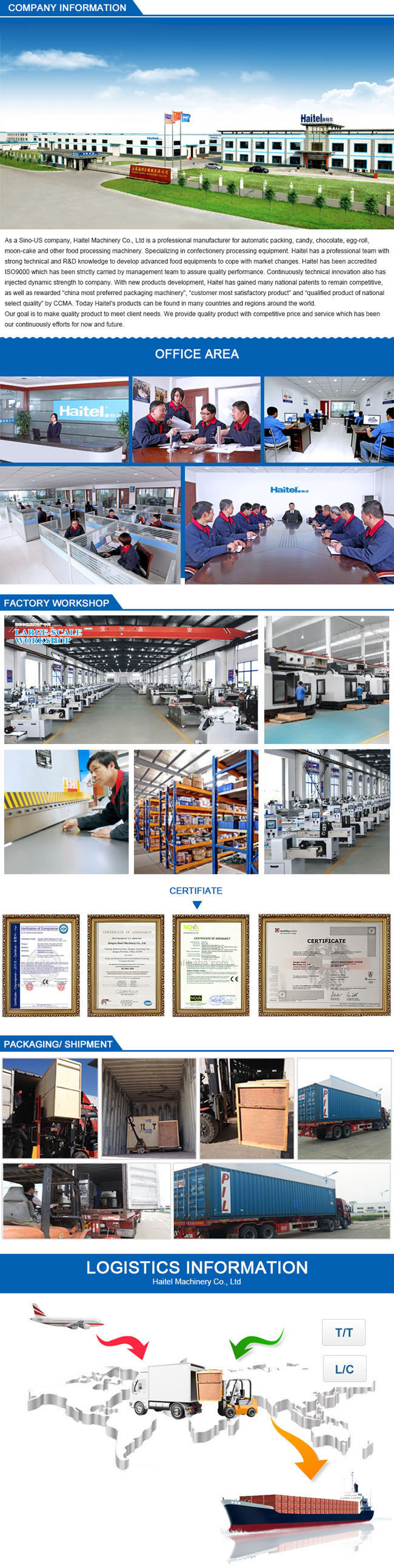 Sesame candy bar making machine molding and slicing simple structure