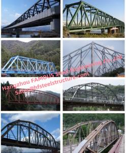 China Hot Dip Galvanized Delta Bridge Pre-Cambered Project Fabricator Design Construction on sale