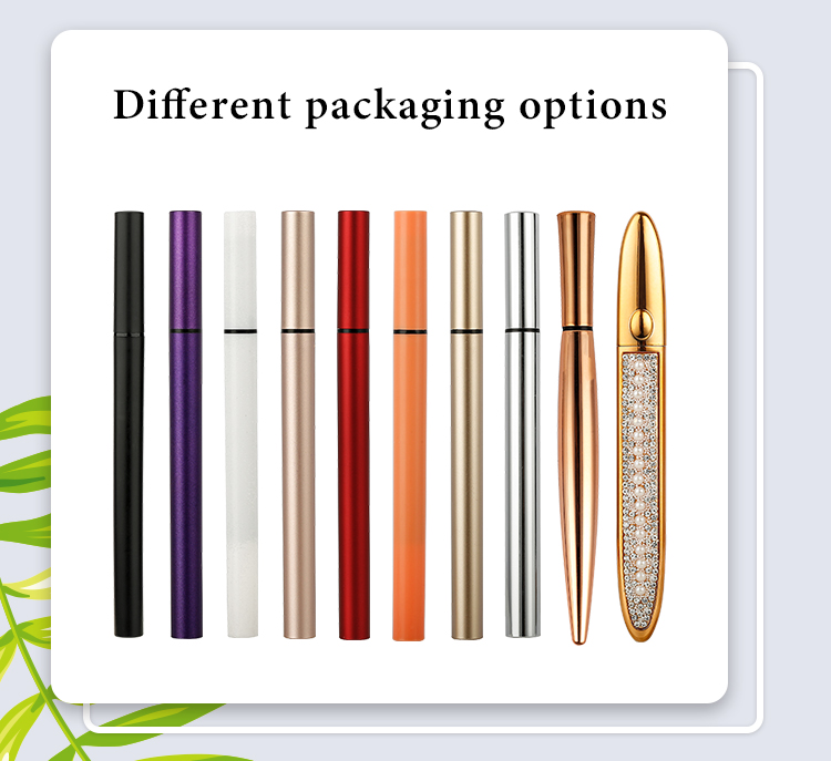 ODM 24 Hour Waterproof Eyeliner Mascara Herbal Liquid Glue Pen For Lashes