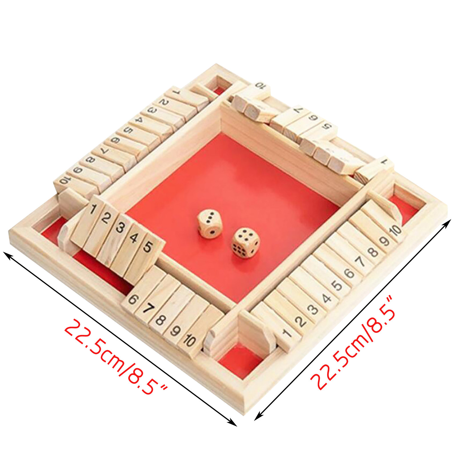 Children 91mm Wooden Chess Pieces Family Activity Kids Wooden Chess Set