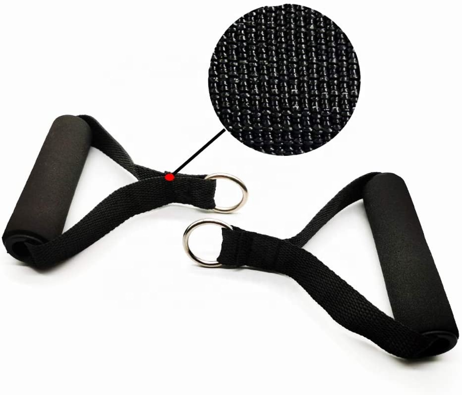 Latex Tube 1.2m adjustable resistance band set With Workout Handles