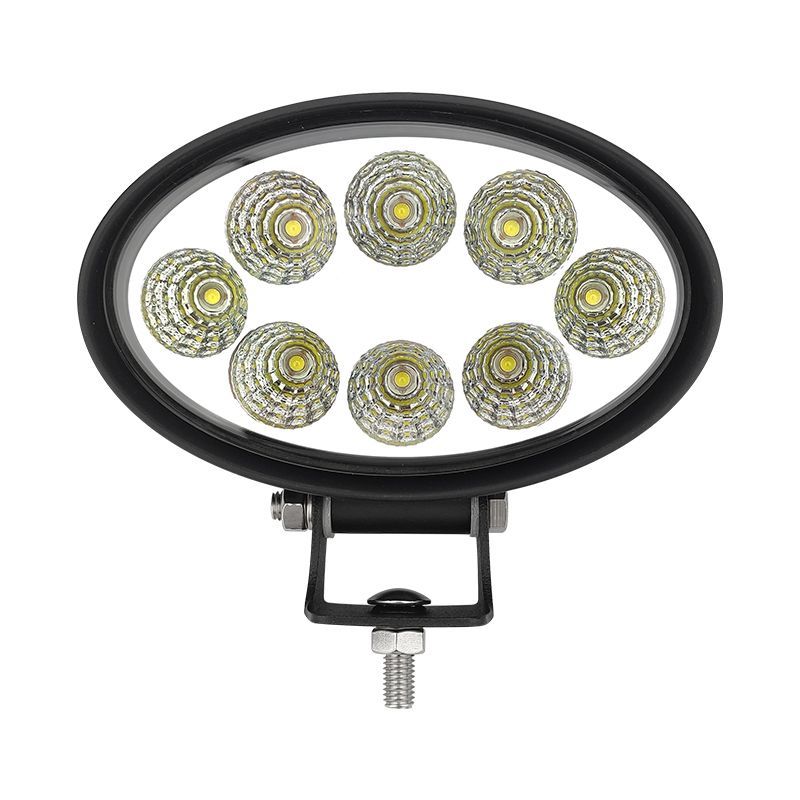 Oval LED Work Light 24W 12V 24V DC Waterproof Universal Flooding/Spotlight