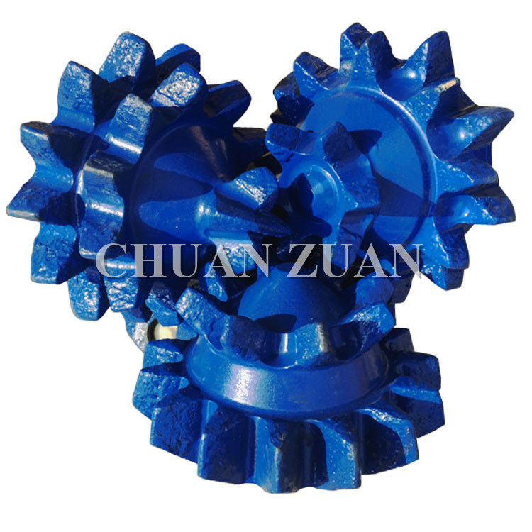 IADC 127 Steel Tooth Tricone Bit 17 1/2" With Tungsten Carbide Material