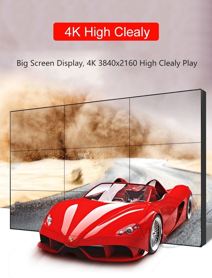 55 Inch Samsung 3.5mm Bezel Video Wall LCD Panel for High Definition Display