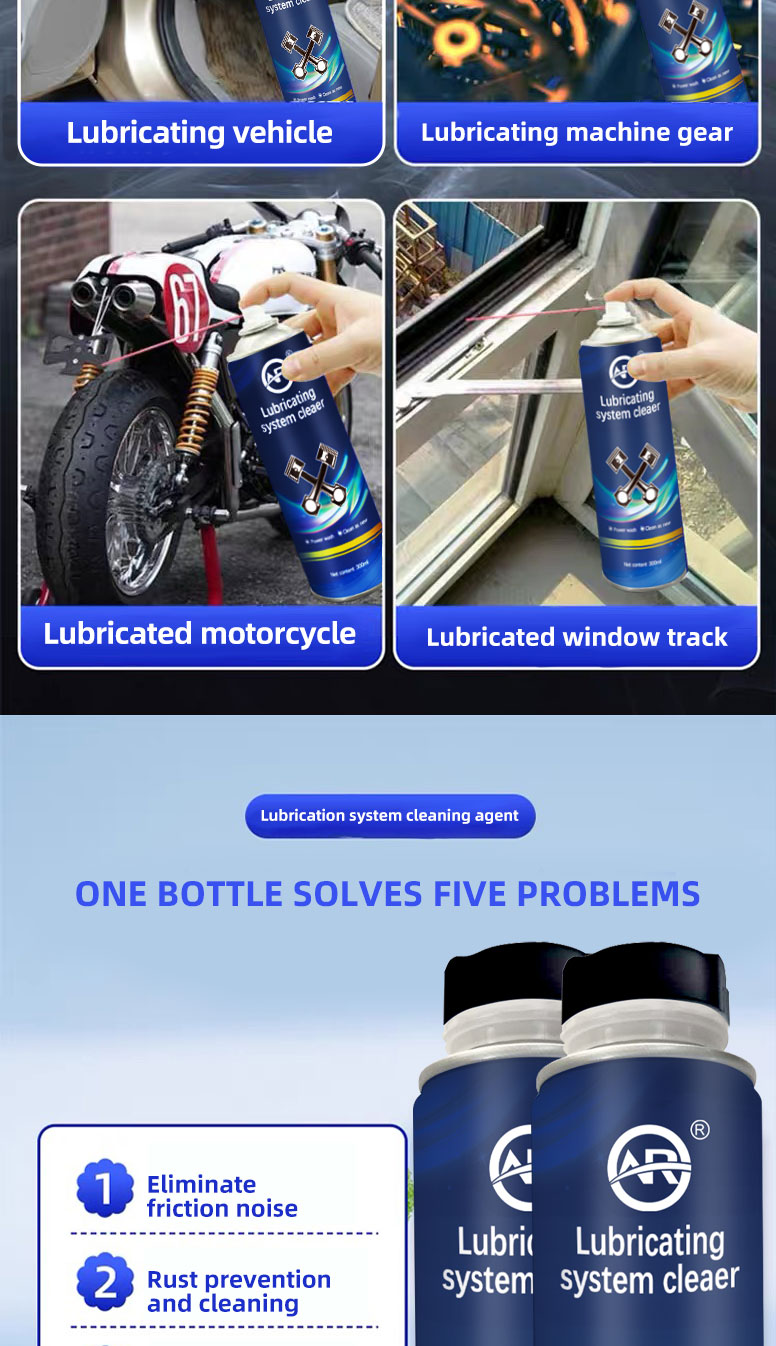 Power Clean Automotive Lubrication System Cleaning Agent for Car Shelf Life Three Years