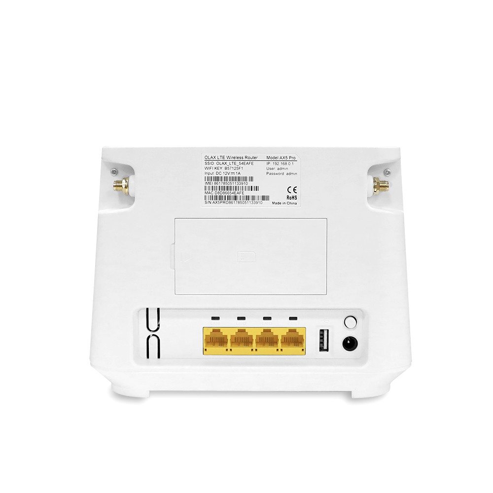 4G WiFi Indoor CPE Wireless LTE Router 150Mbps With Antenna B28 OLAX AX5 Pro