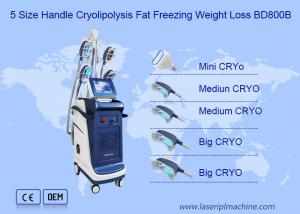 China 360 Angle Vertical Double Chin Cryolipolysis Slimming Machine on sale