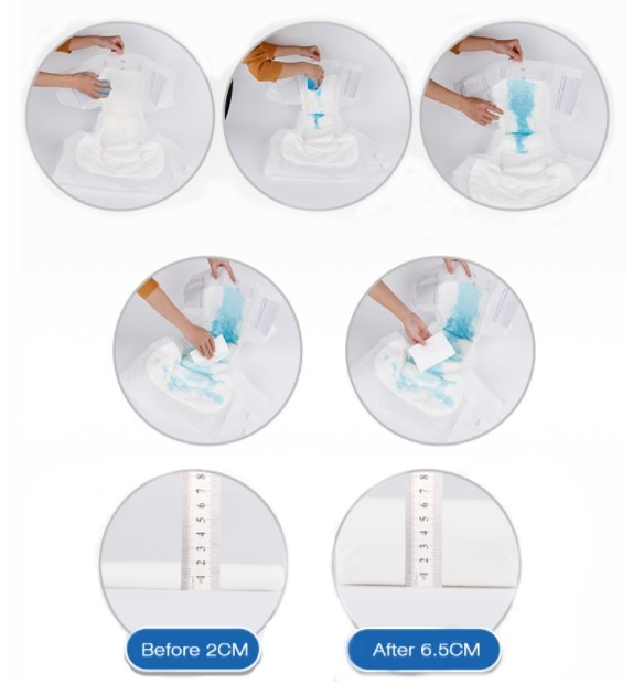 Elastic Waist Daily Changing Disposable Sleepy Baby Diapers