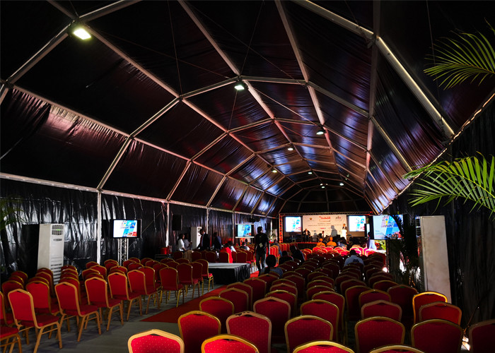 Rainproof Concert PVC Cover 30mx60m Aluminum Frame Tent