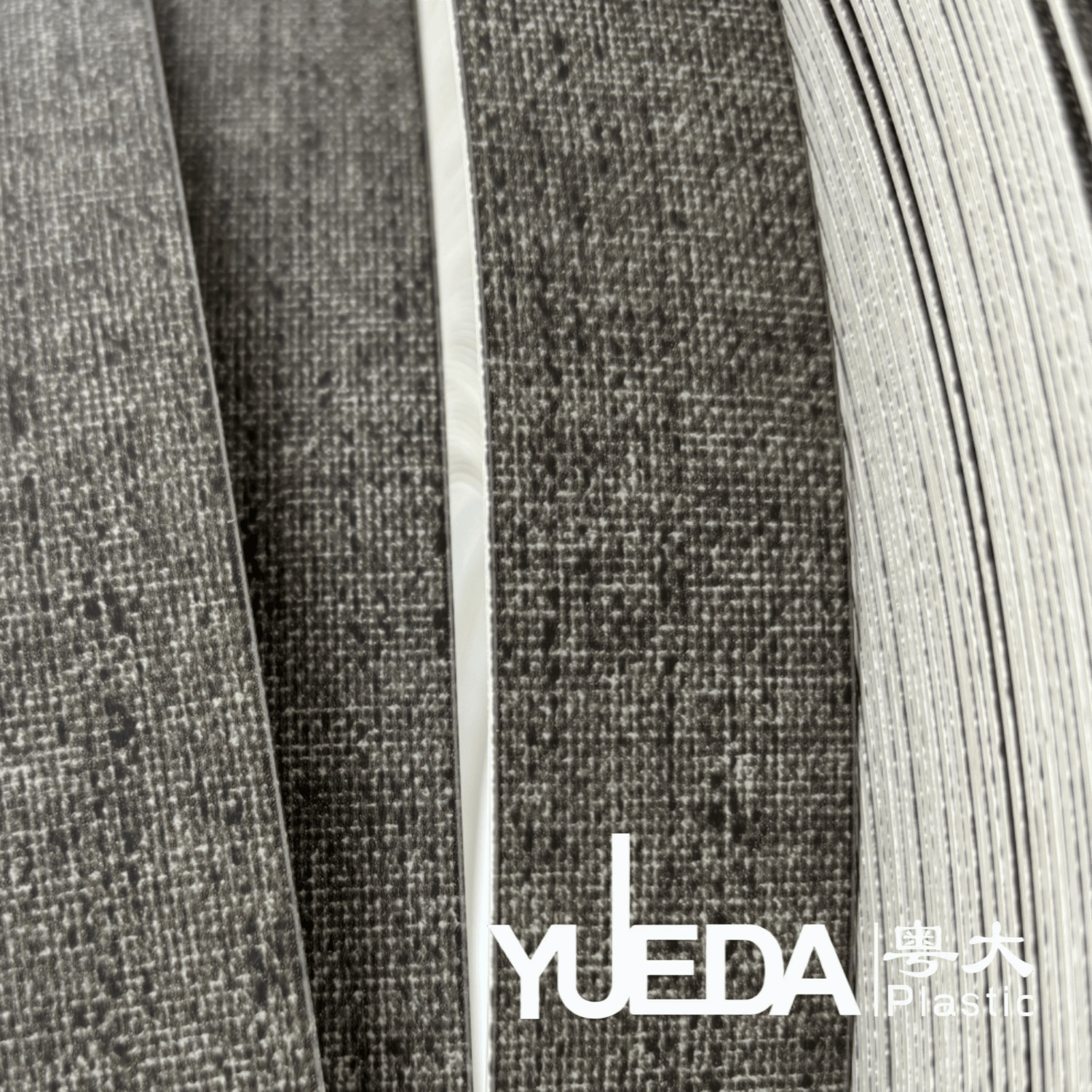 Stylish Gray Edge Banding Edging Strip For Kitchen Units Checkered Texture M9589