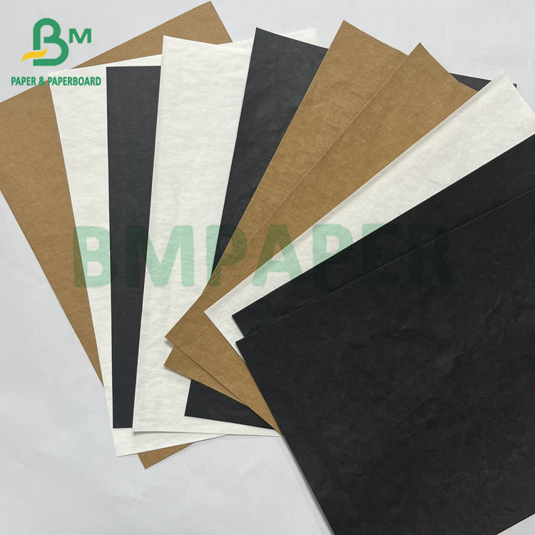 Tear Resistance Sewable 0.55mm 0.35mm Washable Kraft Paper Roll