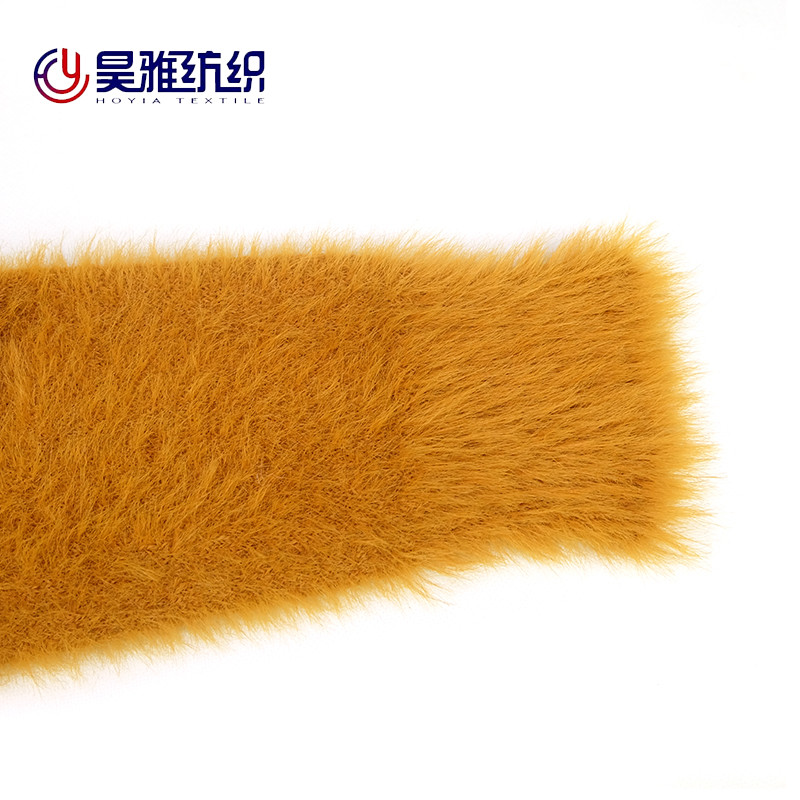Soft Eyelash Fluffy Feather Mink Fur Yarn For Hand Knitting