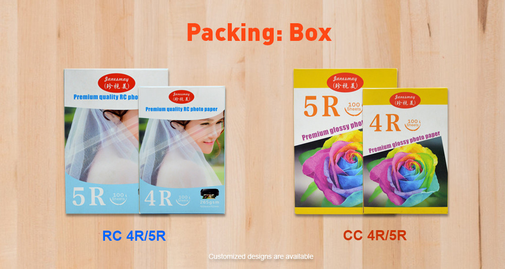 Single Sided Glossy 90gsm A4 Cast Coated Photo Paper