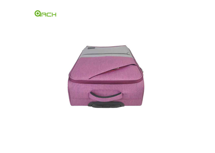 Light Weight Travel Soft Sided Luggage with Tsa Lock and Two in-lid zippered pockets