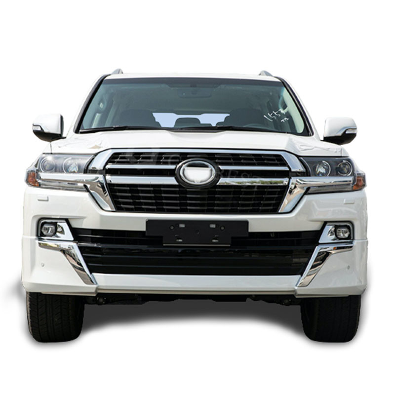 Facelift Car Body Kit Front Grille Front Bumper Skid Plate Land Cruiser 2021