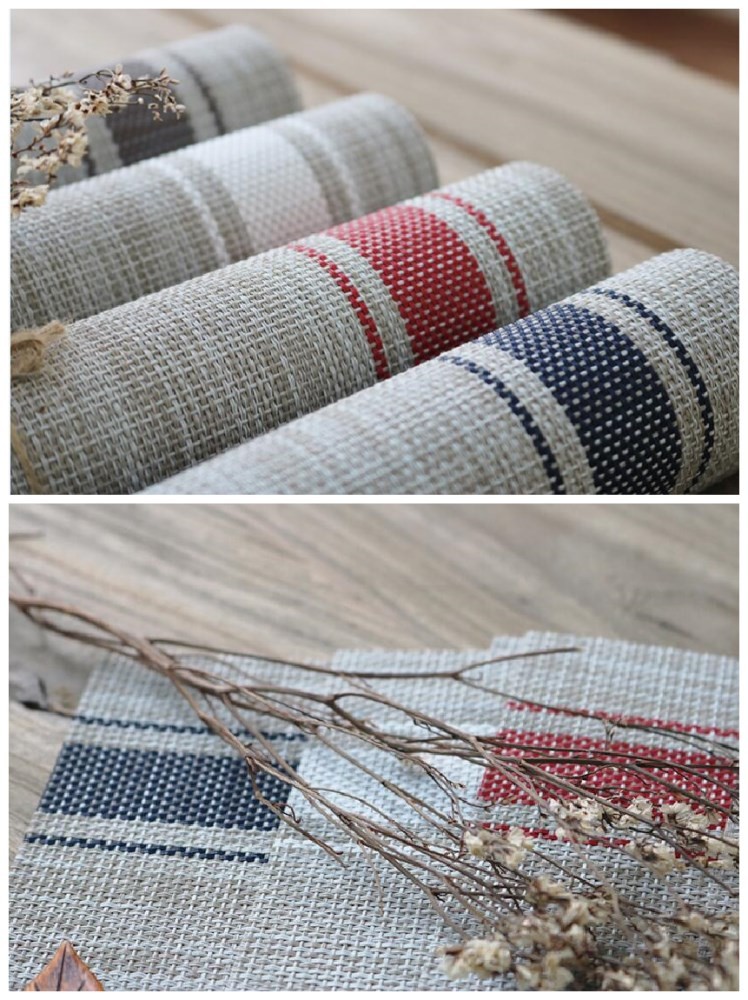 Waterproof Kitchen Table PVC Place Mat 45*30cm Table Placemats