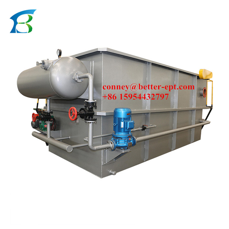 PLC Controlled 2-300cbm/hour Daf Unit for Oil Water Separation in Wastewater Treatment