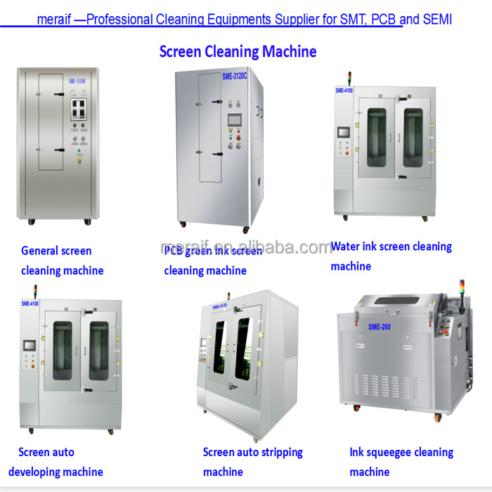 Online SMT PCBA cleaner Machine Stencil Cleaning Pneumatic Washing machine for smt machine line