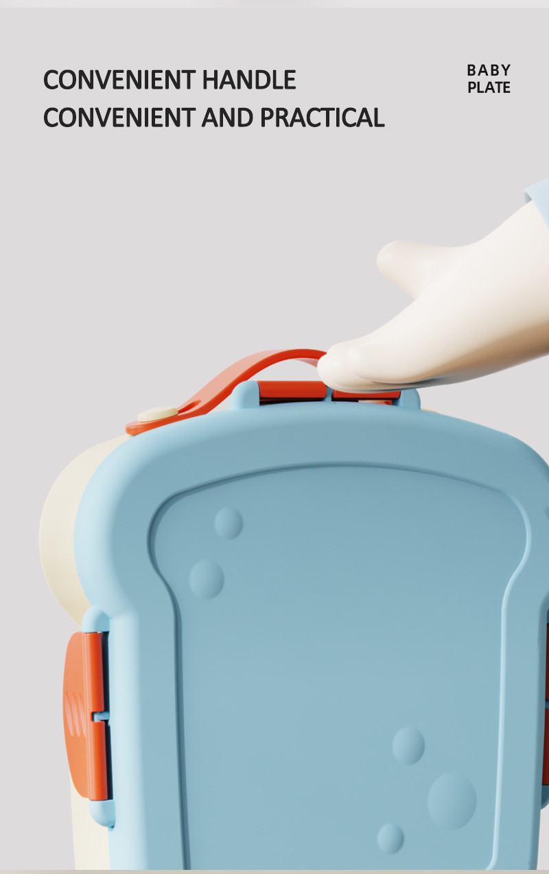 Leak-proof Bento Box For Kids Reusable And Dishwasher Safe Food Storage Container
