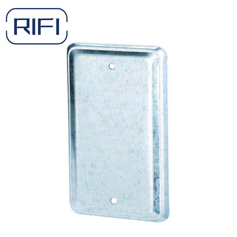 1.0mm 1.2mm Thickness Rectangular Box Cover Electrical Box Cover Caja Tapa Blind